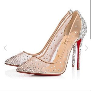 Christian Louboutin Follies Strass 100 ❤️